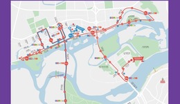 速看！哈马赛道路线图、起终点布局图发布
