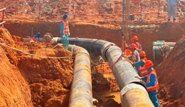 成渝中线成都段大管径输气管道控制性工程顺利完成迁改